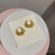 Croissant Hoop Earrings