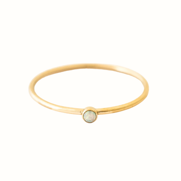 Opal Stacking Ring