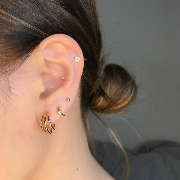 Astrid Mini Huggie Earrings