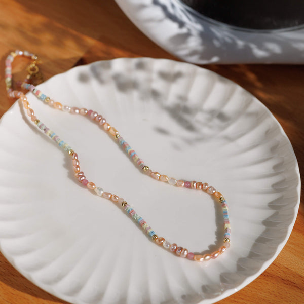 Cassandra Pearl Choker Necklace