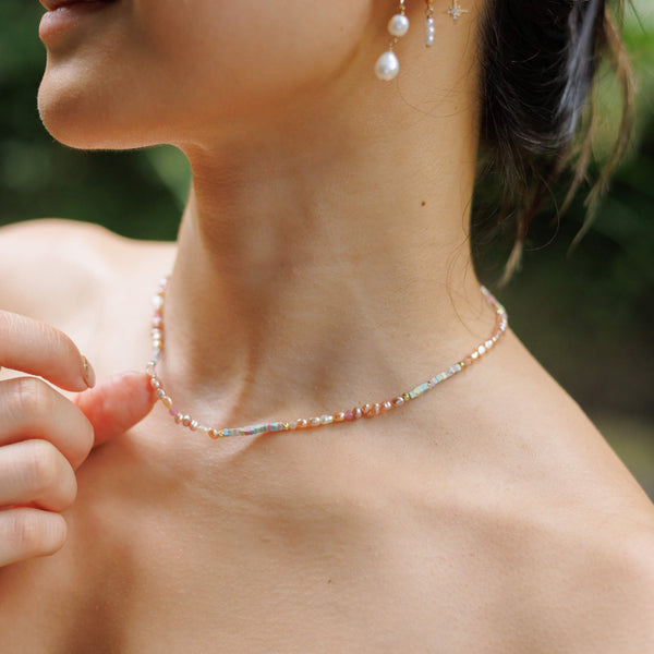 Cassandra Pearl Choker Necklace