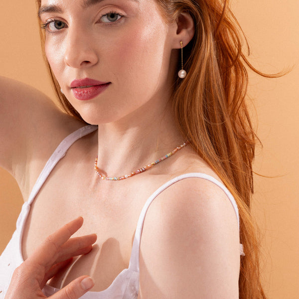 Cassandra Pearl Choker Necklace