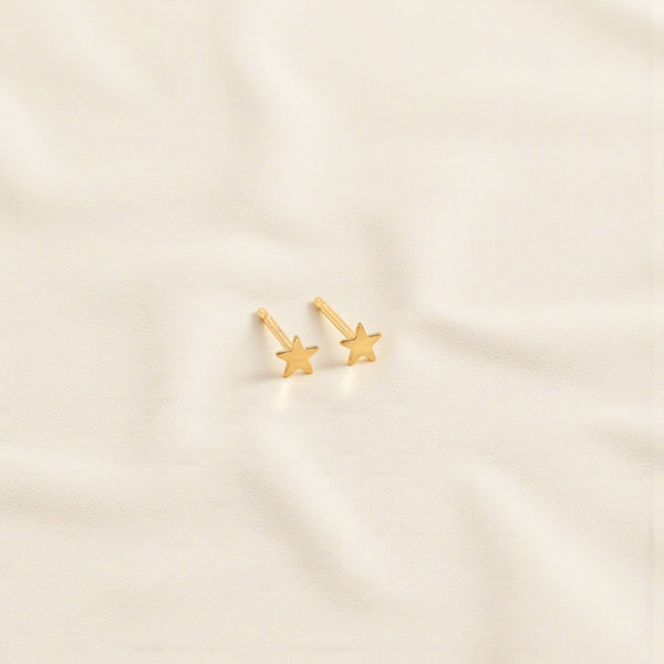 Dainty Star Stud Earrings