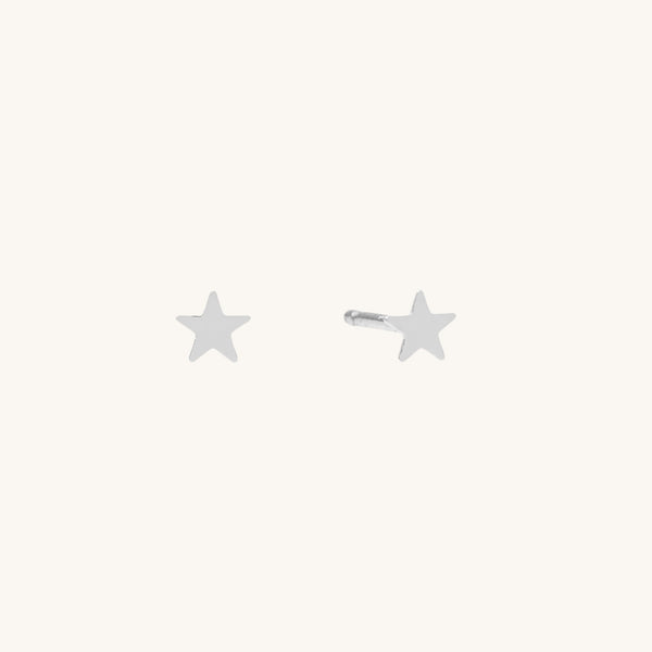 Dainty Star Stud Earrings