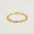 Paperclip Chain Stacking Ring