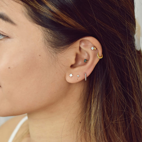 Mia Sphere Stud Earrings