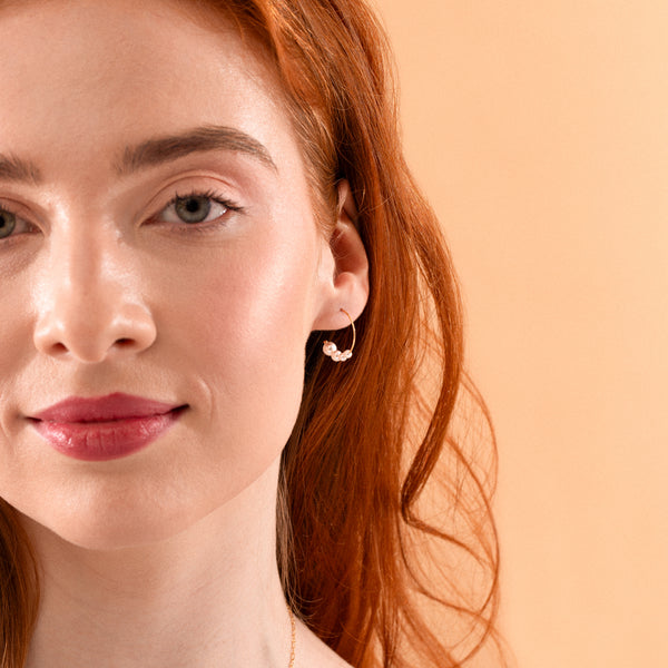 Pearl Hook Earrings