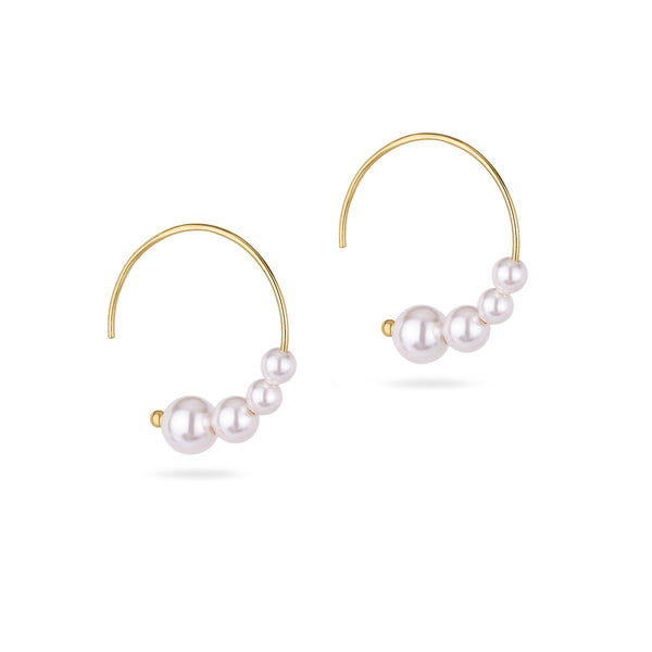 Pearl Hook Earrings