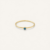 Gemstone Stacking Ring - Ocean Blue