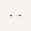 Gem Stud Earrings (Ocean Blue)