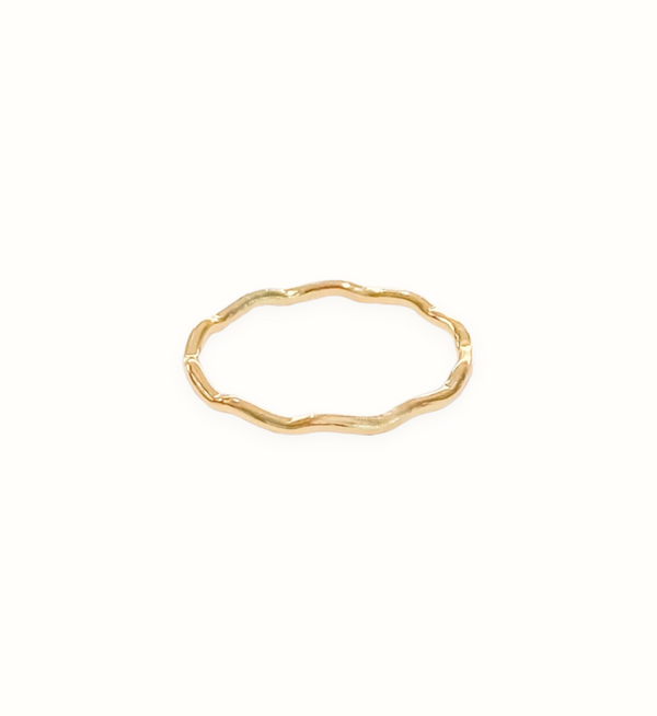 Wavy Stacking Ring