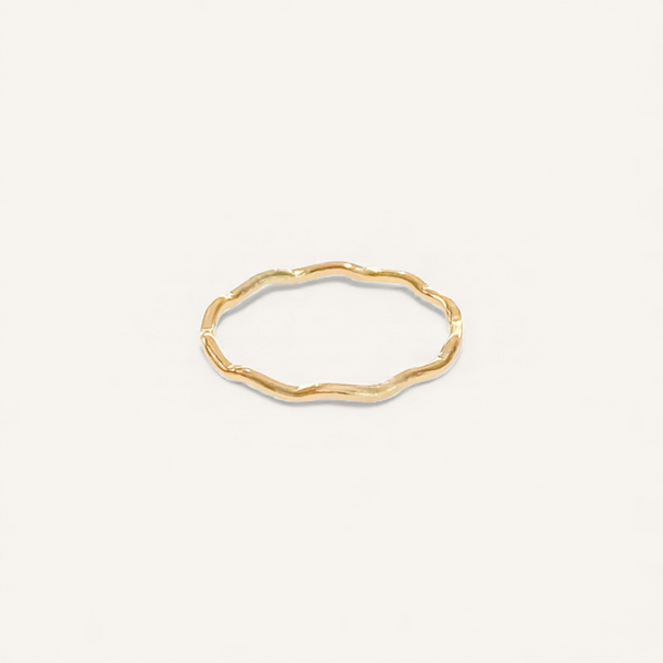 Wavy Stacking Ring
