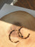 Bamboo Hoop Earrings