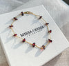 Red Garnet Chip Bracelet
