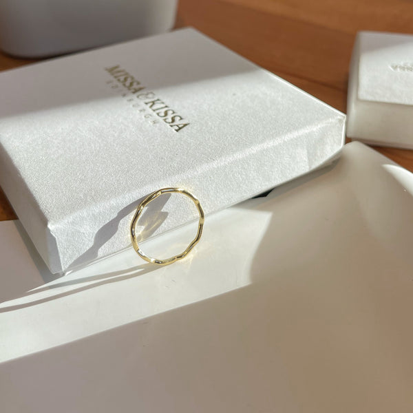 Wavy Stacking Ring