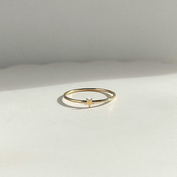Dainty Star Stacking Ring
