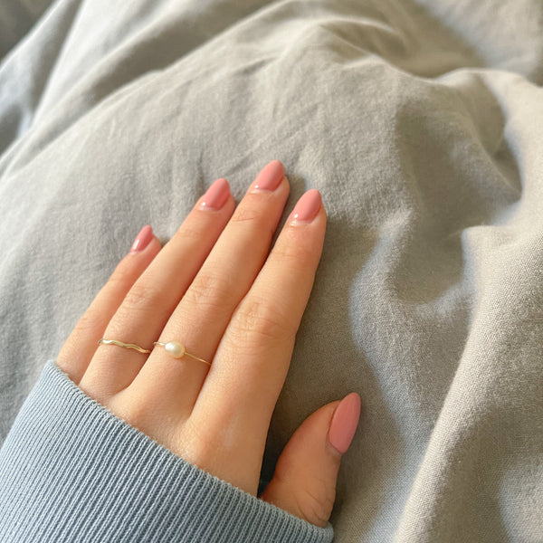 Wavy Stacking Ring
