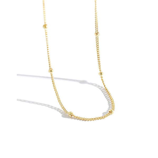 Satellite Chain Choker Necklace