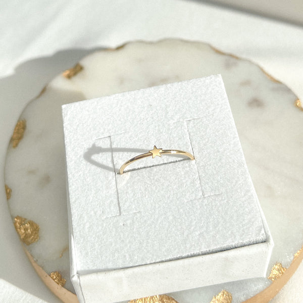 Dainty Star Stacking Ring