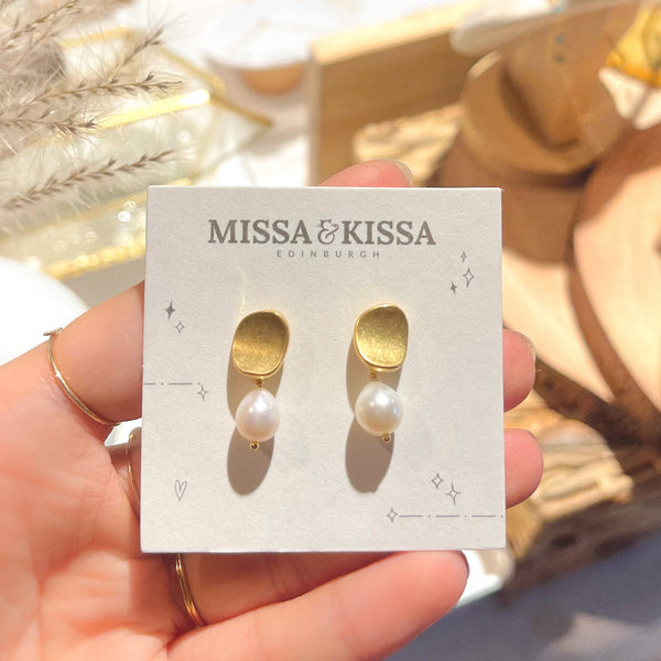 Marla Pearl Drop Earrings