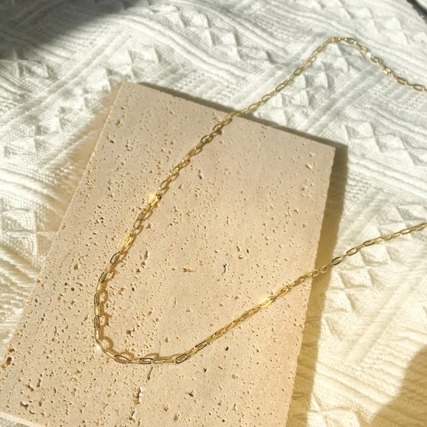 Paperclip Chain Necklace