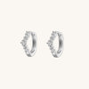 Astrid Gem Mini Huggie Earrings