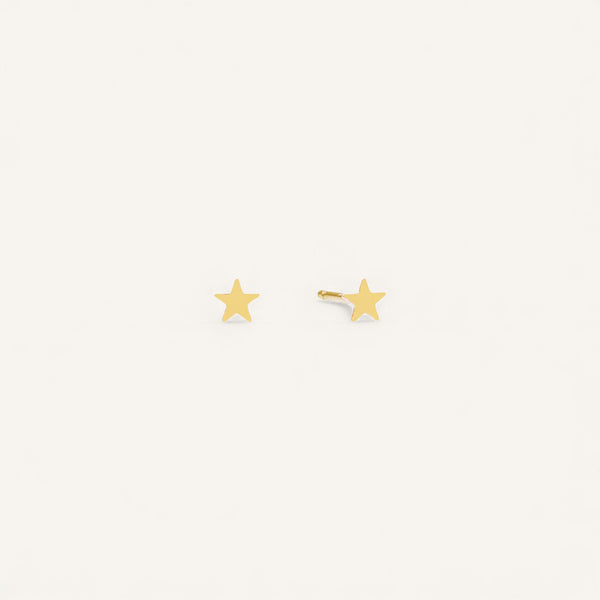 Dainty Star Stud Earrings