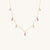 Iris Gem Droplet Necklace