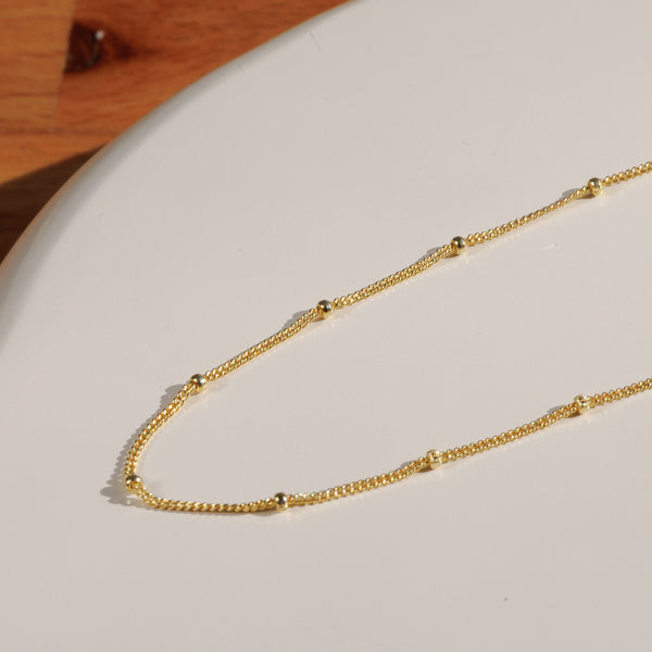 Satellite Chain Choker Necklace