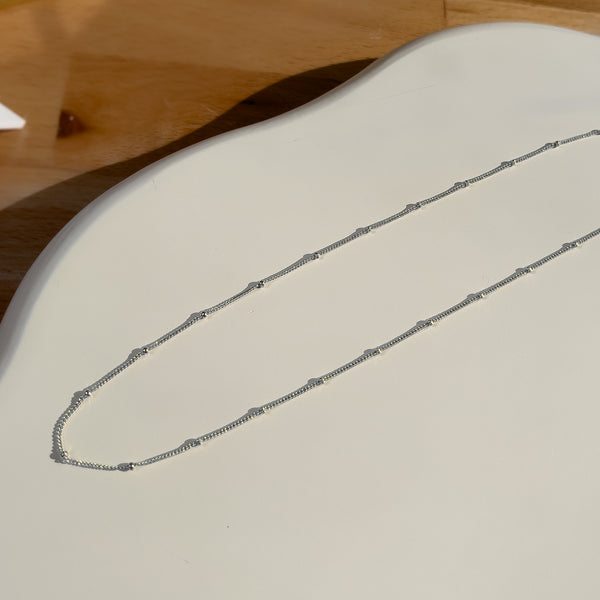 Satellite Chain Choker Necklace