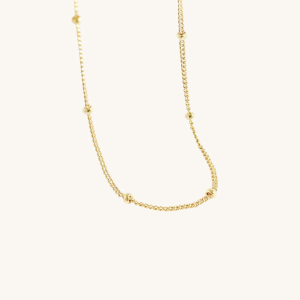 Satellite Chain Choker Necklace