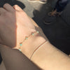Aventurine Quartz Chip Bracelet