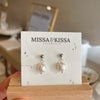 Milly Pearl Drop Stud Earrings